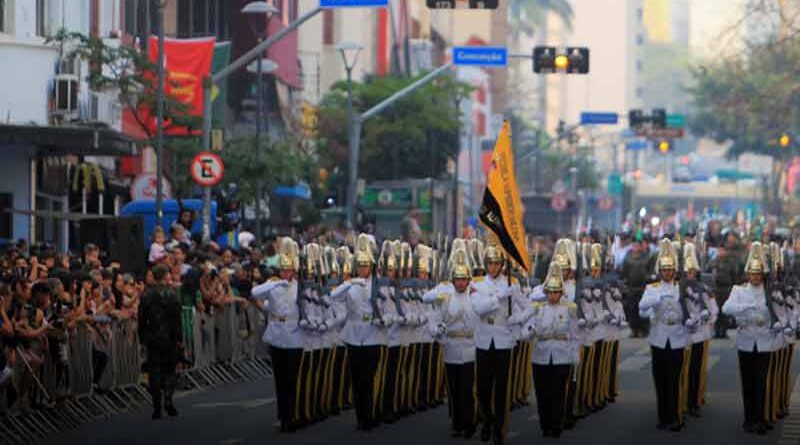 desfile 7 de setembro em Campinas